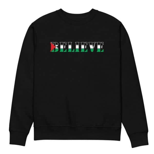 Believe Sweatshirt in Black