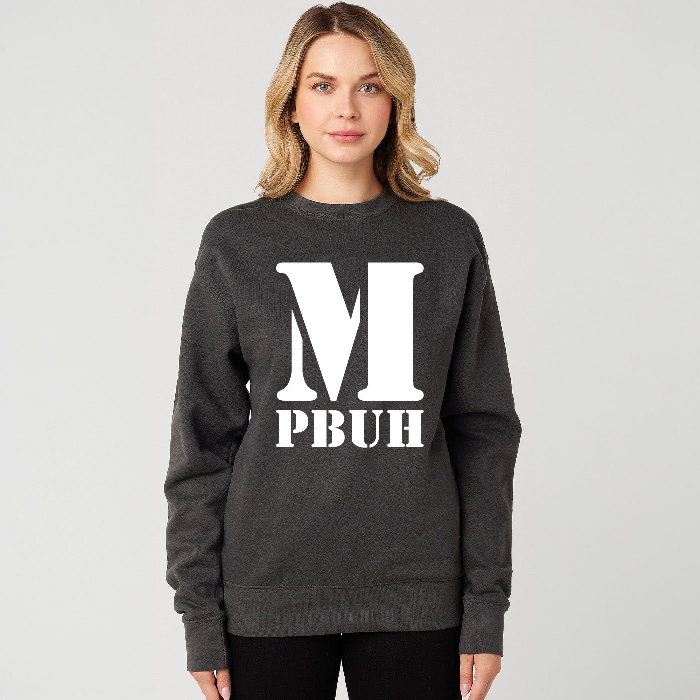 Mohammad PBUH Grey Jumper - Image 1
